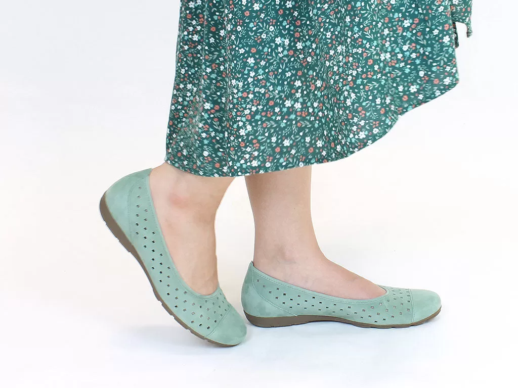 Gabor Pumps Ruffle 24.169 Menta