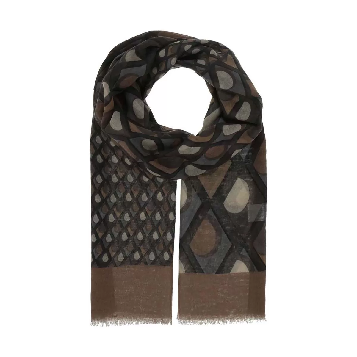 Geometric Pattern Scarf