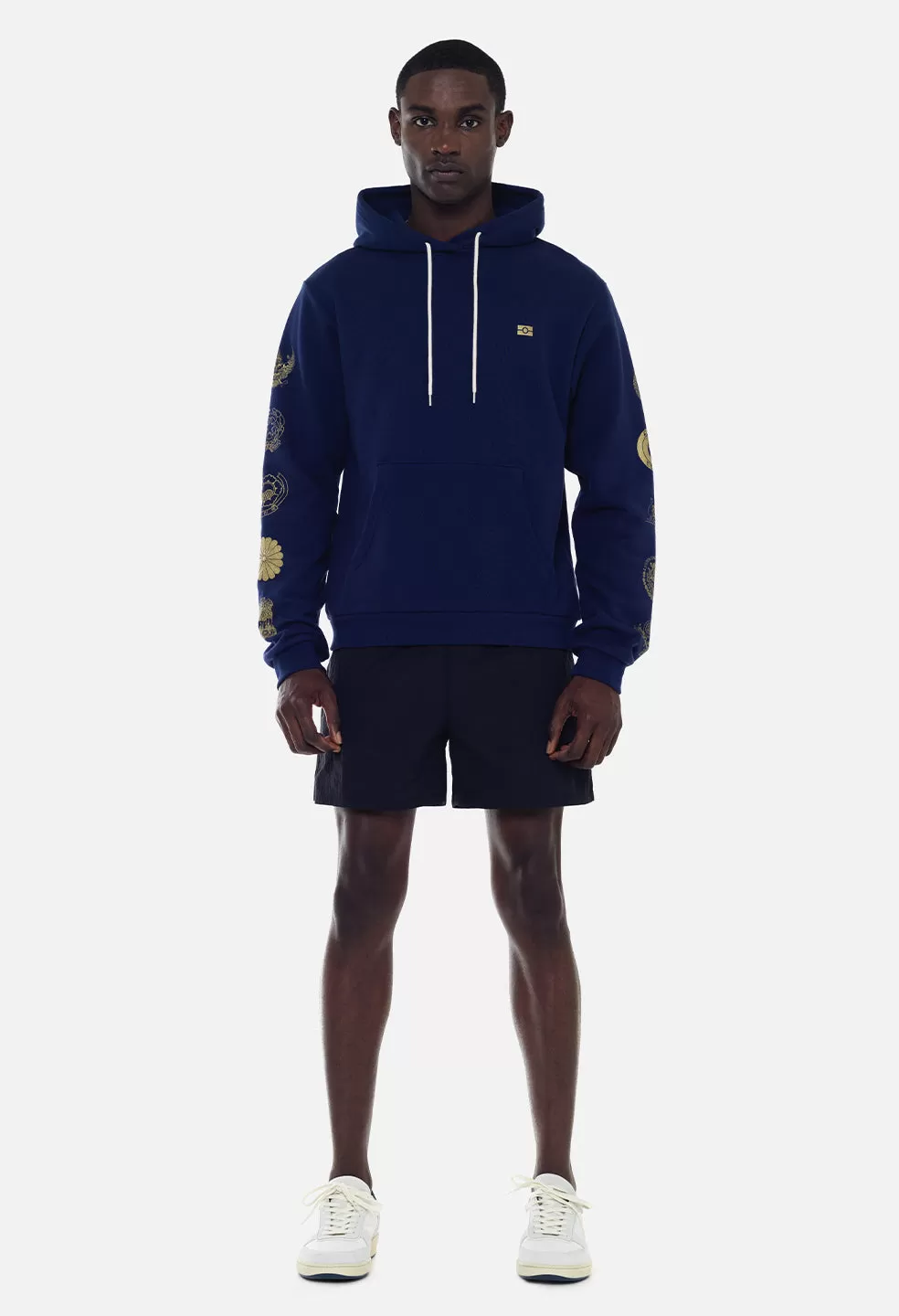 Global Entry Beach Hoodie / Navy