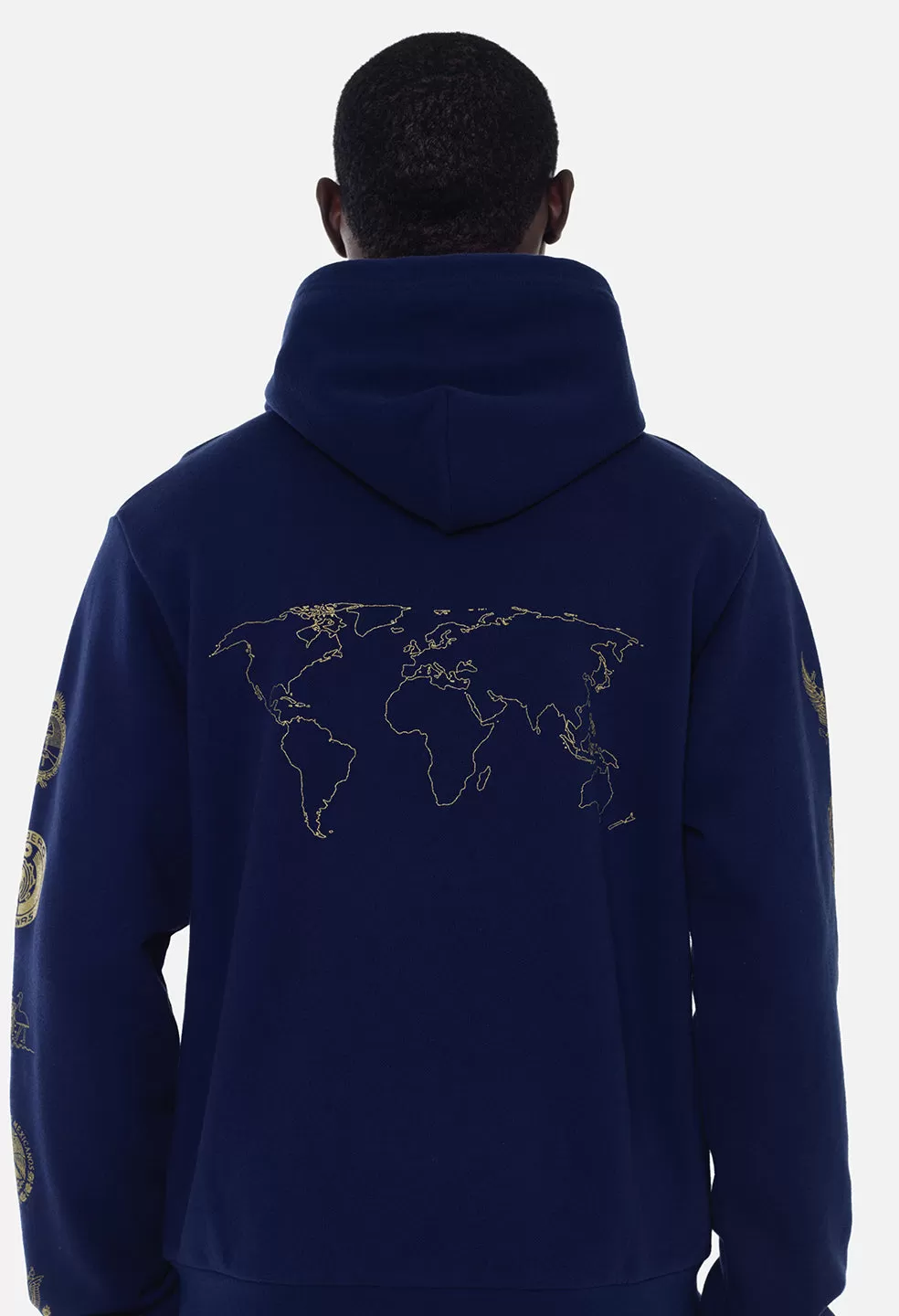 Global Entry Beach Hoodie / Navy