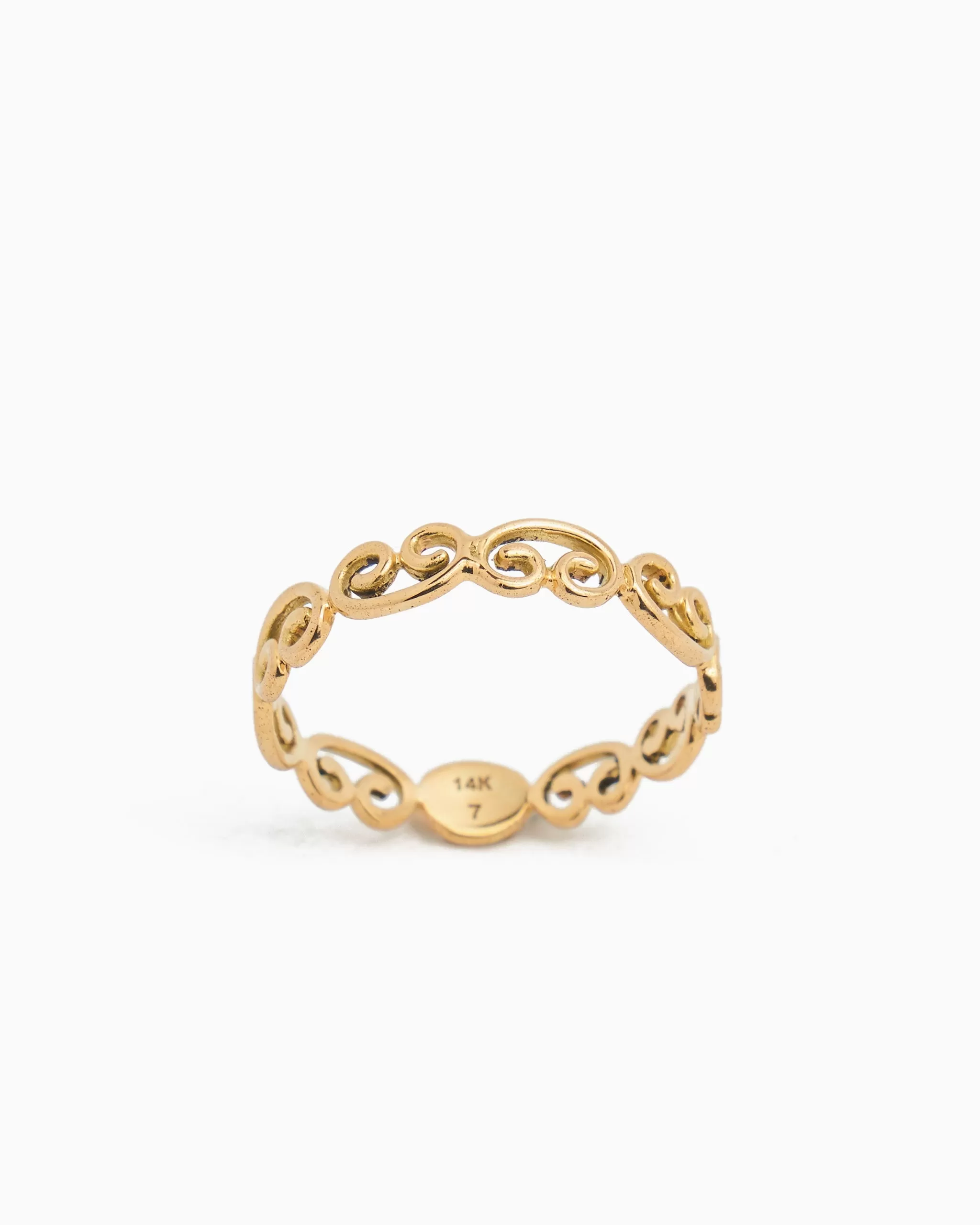 Good Vibes Petroglyph Ring