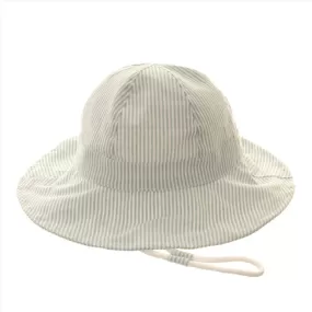 Green Stripe Sun Hat