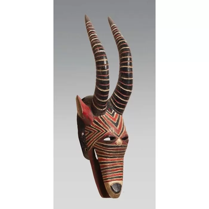 Gurunsi Antelope Mask, Burkina Faso #766