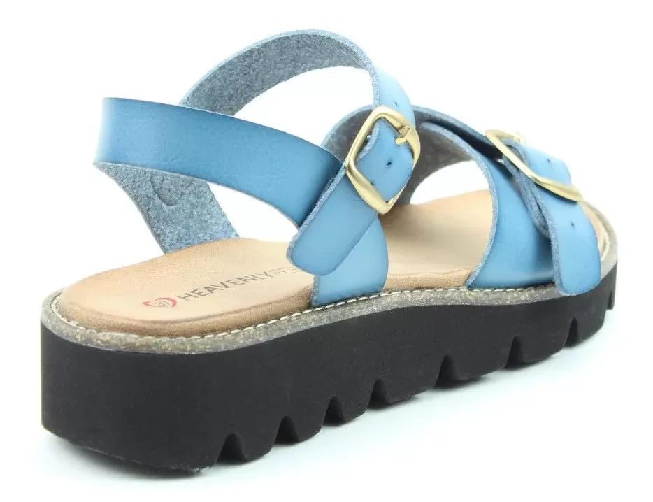 Heavenly Feet Trudy Womens Buckle Fastening Sandal