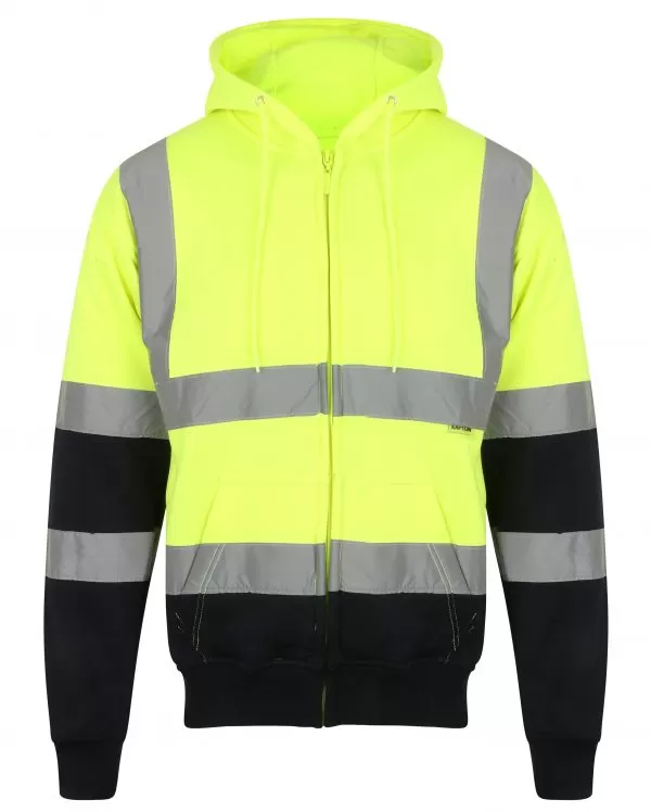 Hi Vis Two Tone Zipper EN ISO 20471