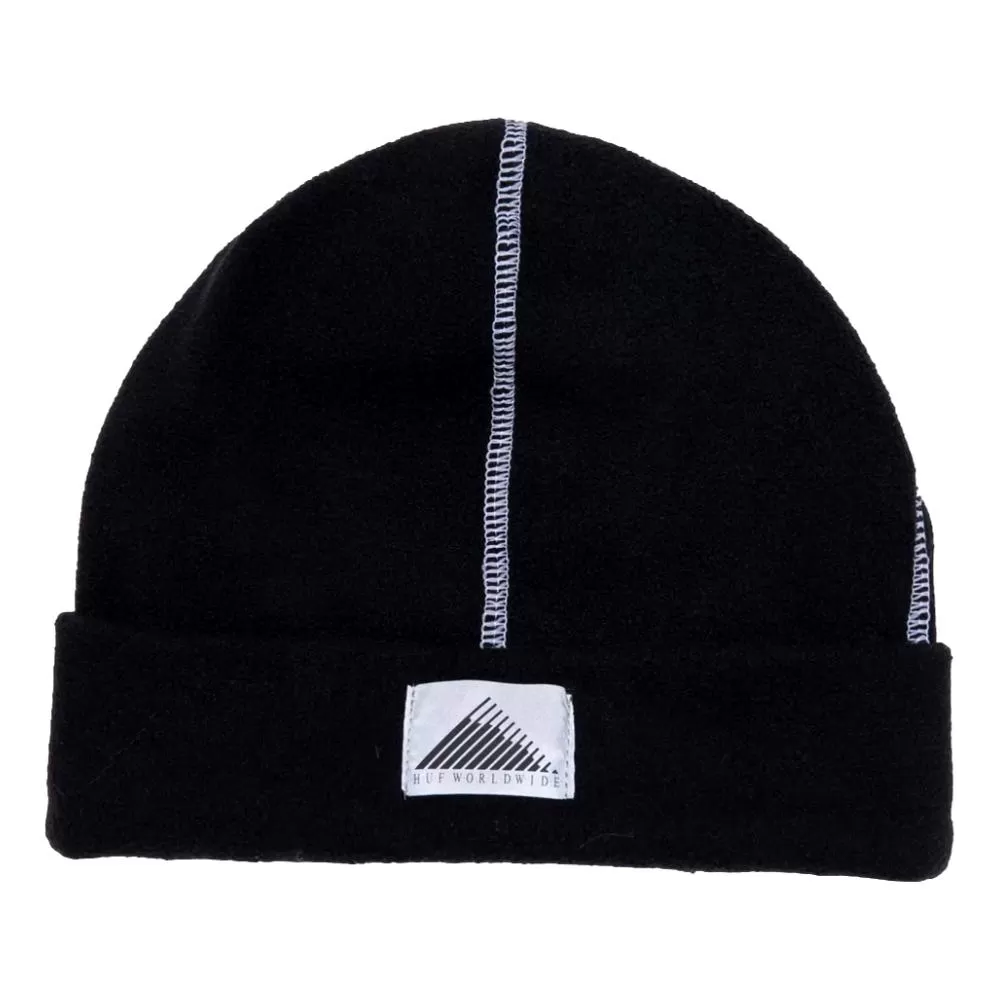 HUF MOUNTAIN BEANIE-BLACK