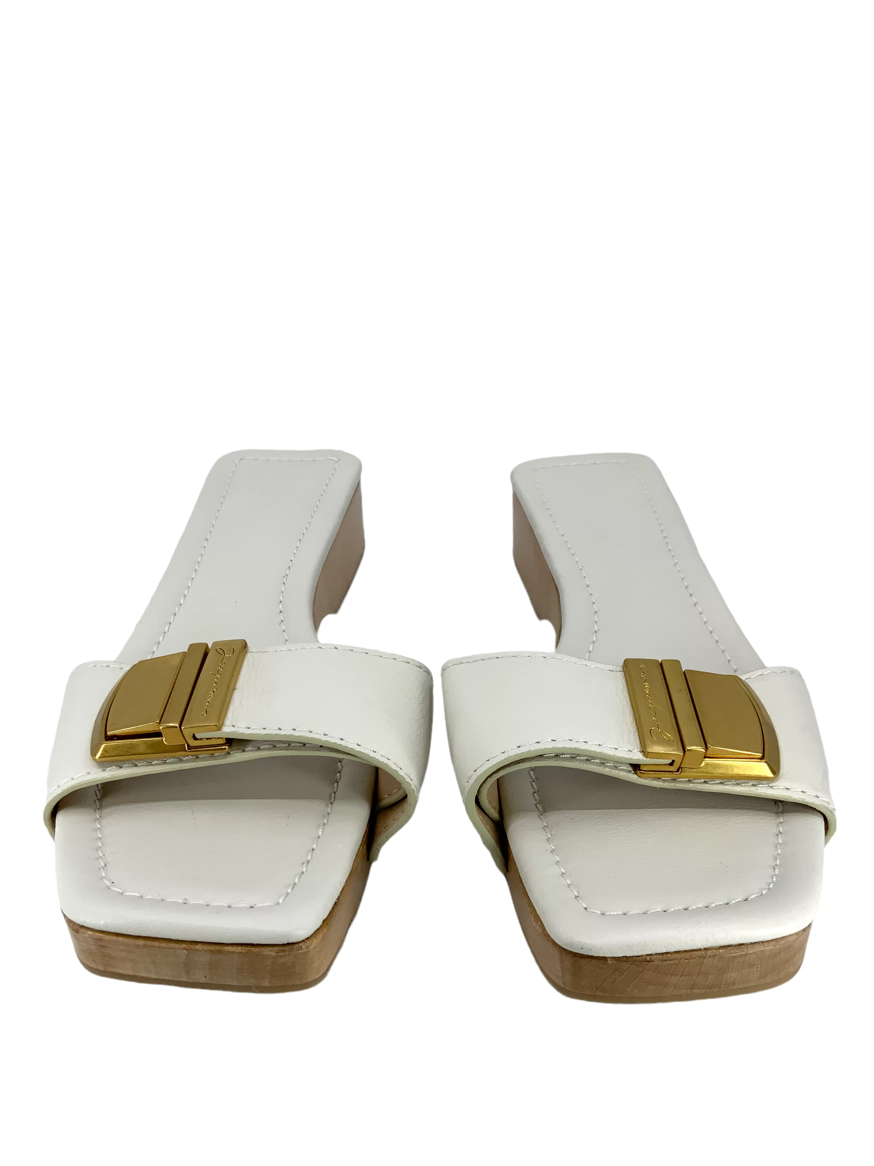 Jacquemus Les Tatanes Leather Slides Sandals Size 9