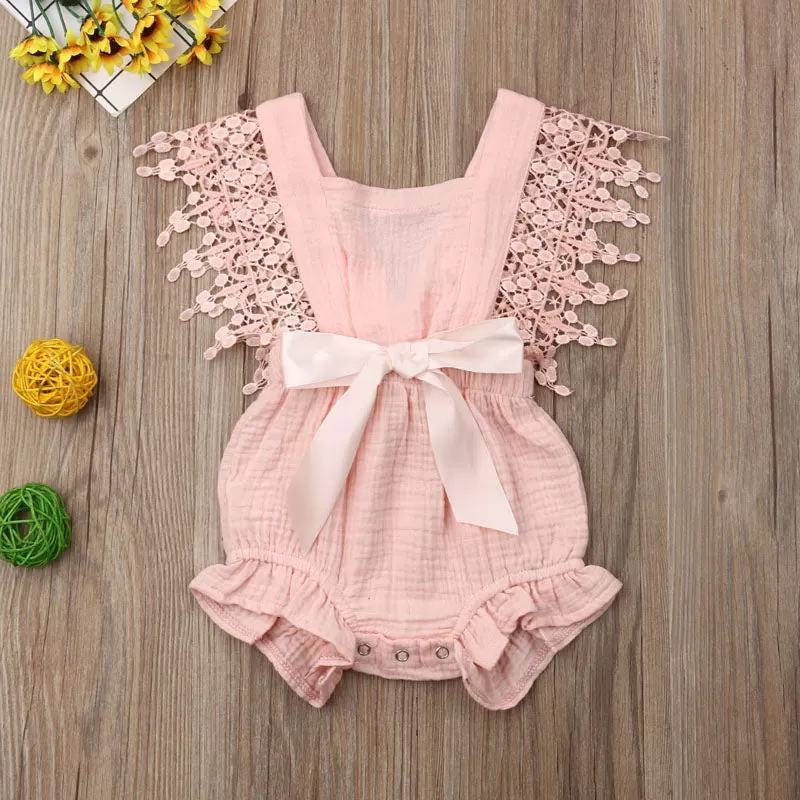 Jenny Sleeveless Lace Romper