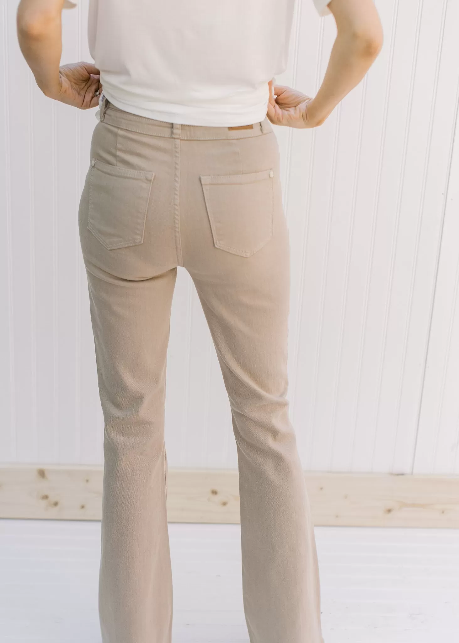 Judy Blue Hi Waisted Tummy Control Camel Pants