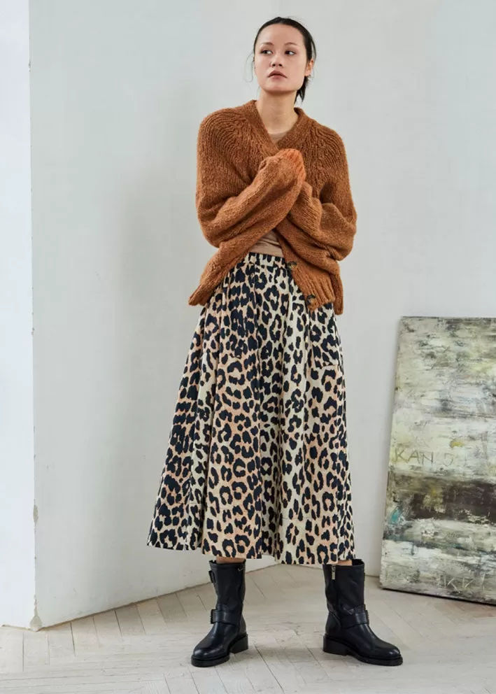 La Rouge Leonora Skirt - Nederdel - Leopard