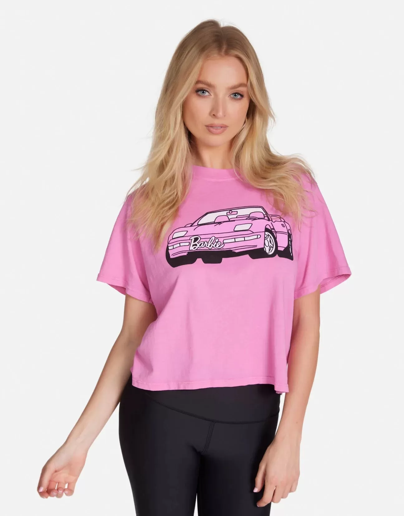 Lauren Moshi Rue Barbie Convertible Crop T-Shirt