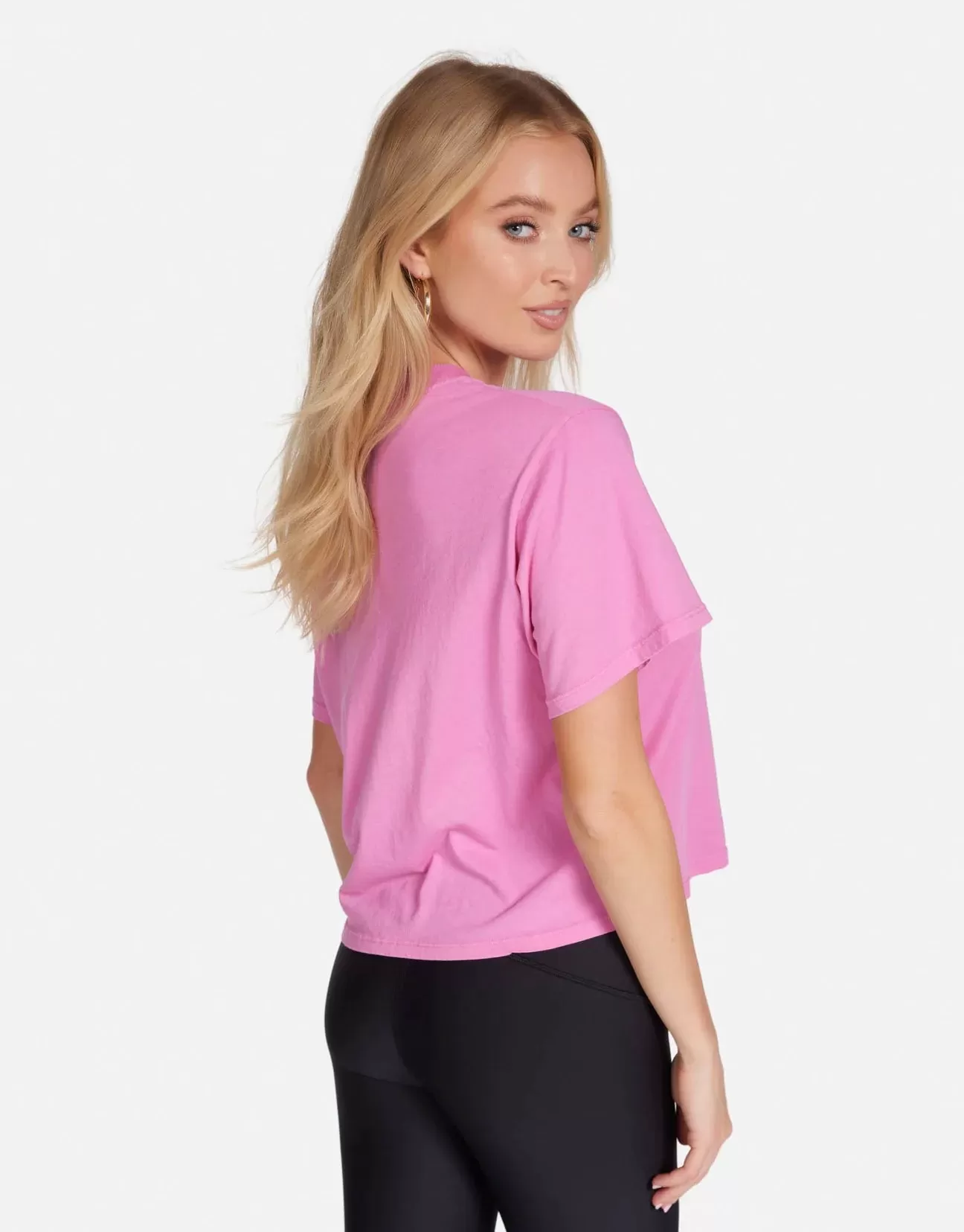 Lauren Moshi Rue Barbie Convertible Crop T-Shirt