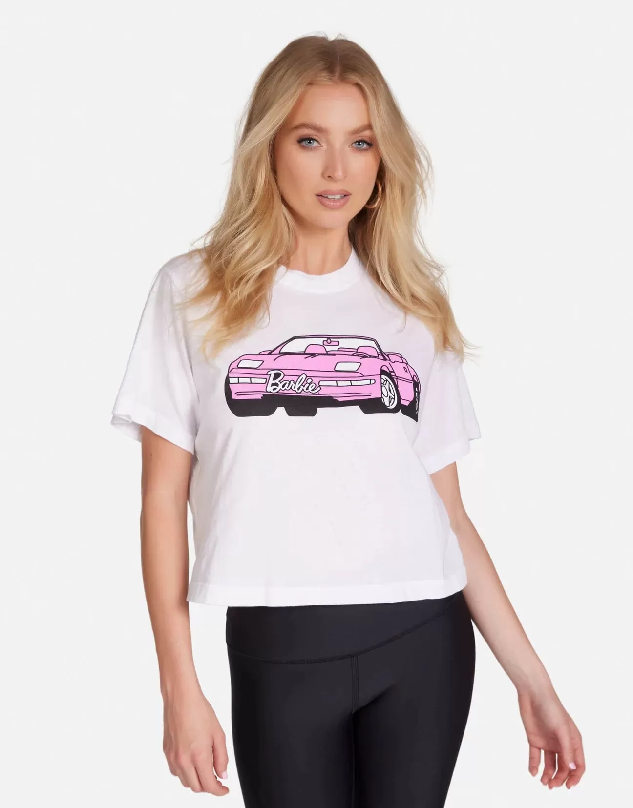 Lauren Moshi Rue Barbie Convertible Crop T-Shirt