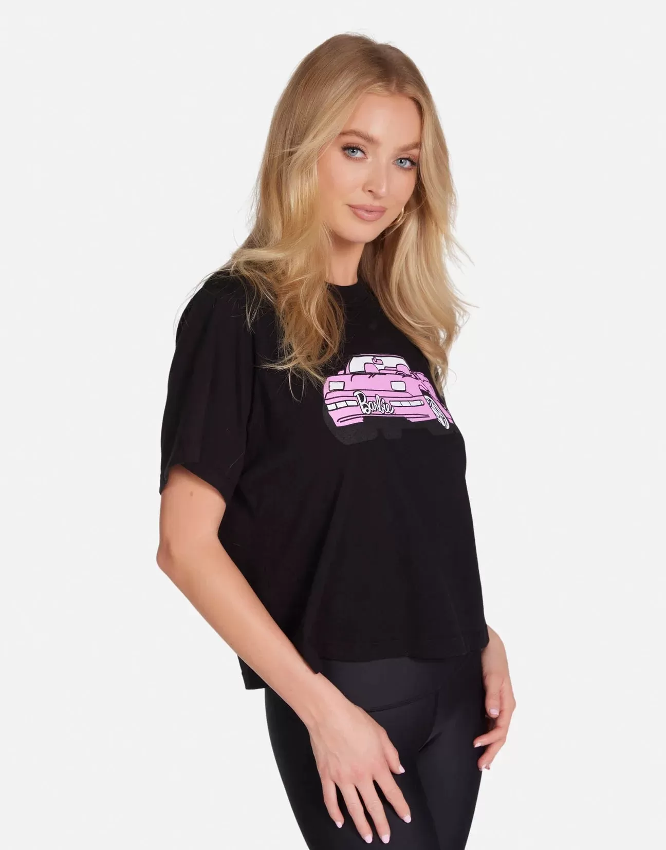 Lauren Moshi Rue Barbie Convertible Crop T-Shirt