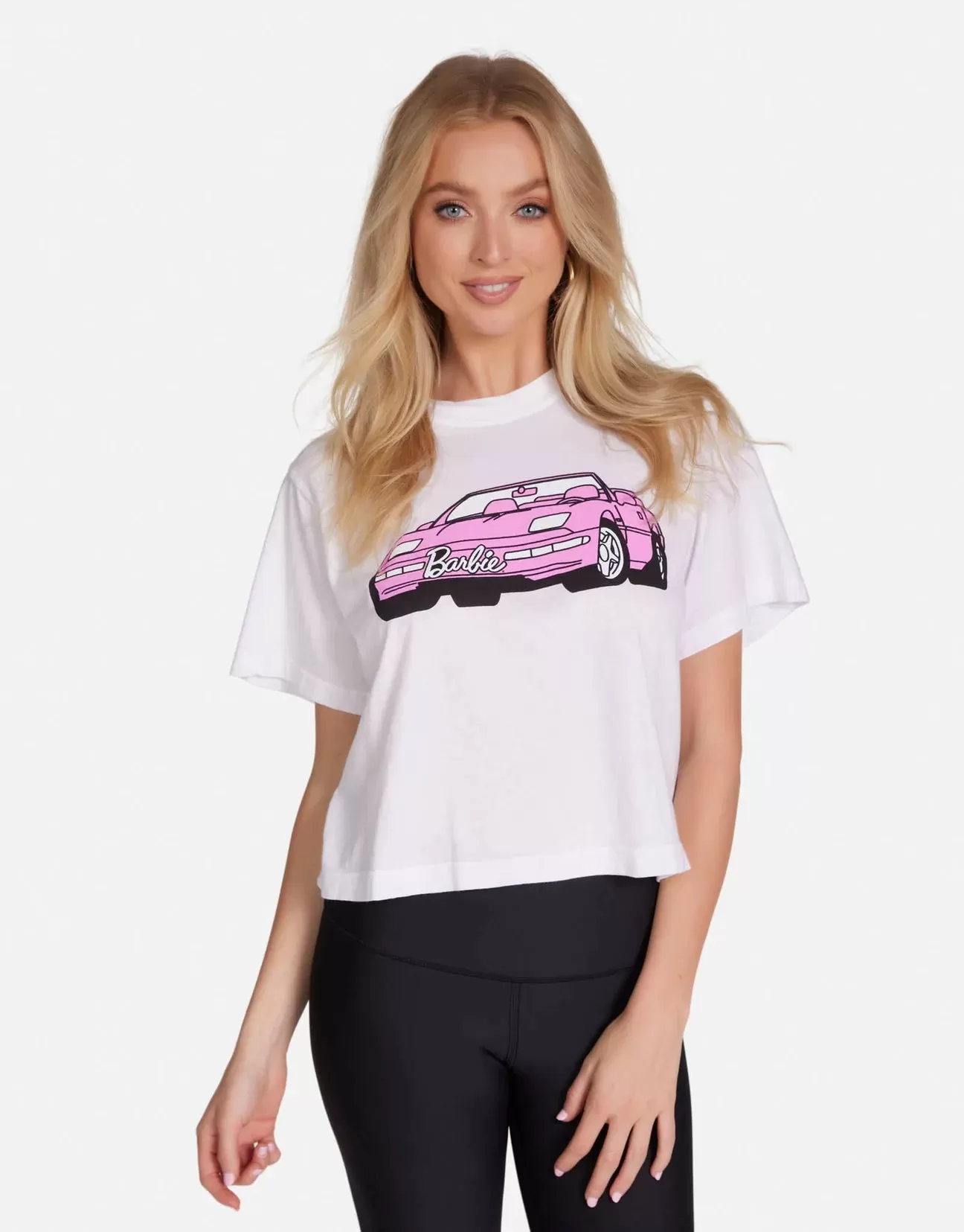 Lauren Moshi Rue Barbie Convertible Crop T-Shirt