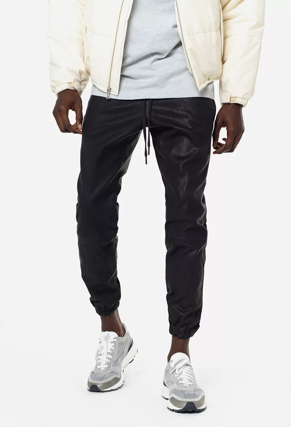 Leather LA Pants / Black