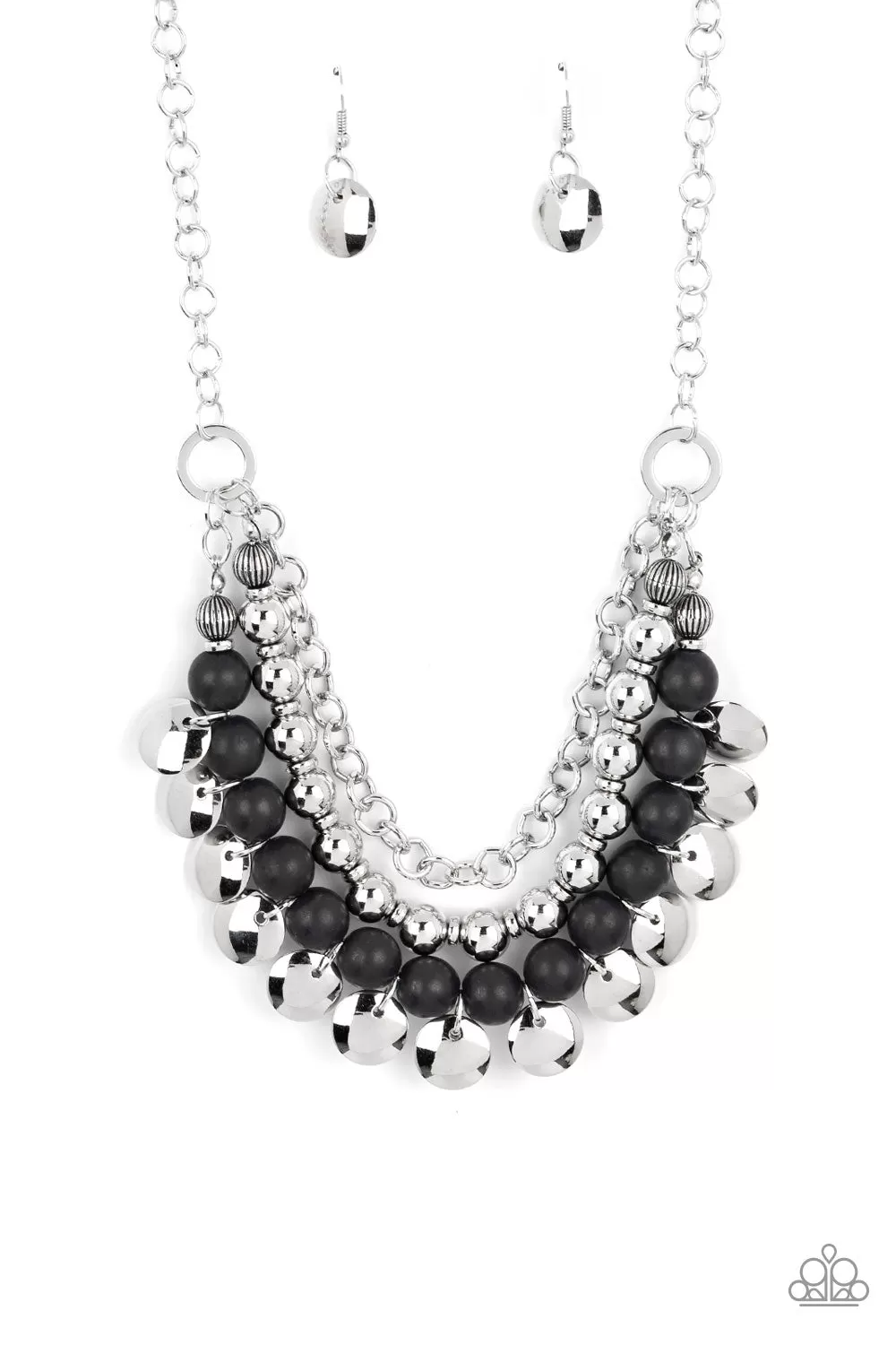 Leave Her Wild - Black Paparazzi Necklace