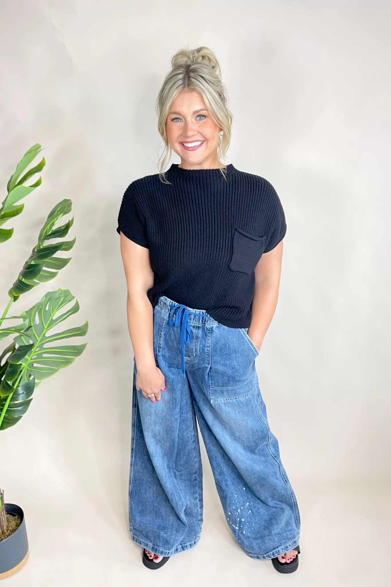 Lena Wide Leg Denim