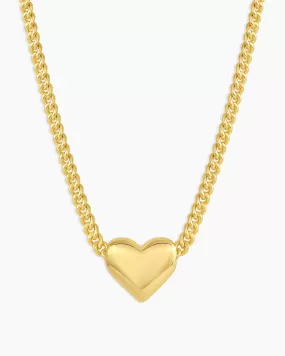 Lou Heart Charm Necklace