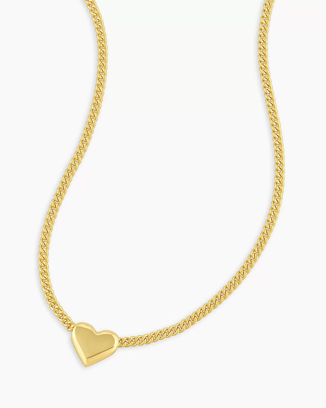 Lou Heart Charm Necklace