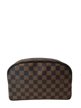 Louis Vuitton Damier Ebene Toiletry Case 25