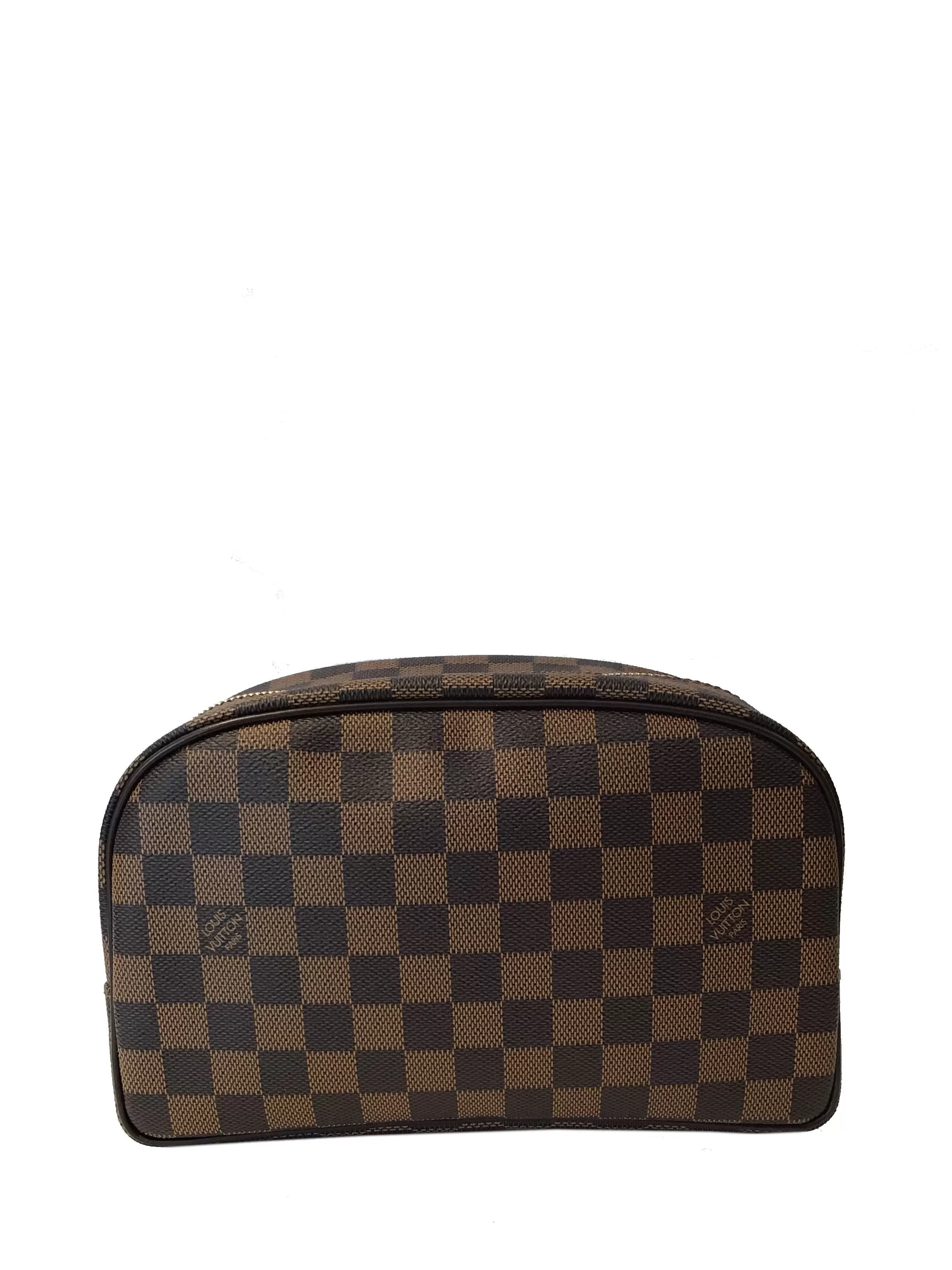 Louis Vuitton Damier Ebene Toiletry Case 25