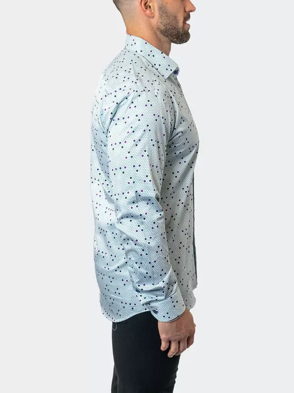 Maceoo Stretch Shirt | Fibonacci StretchMineCraft23 White