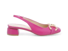 Melluso Slingback Comodo Elegante Estivo tomaia Pelle