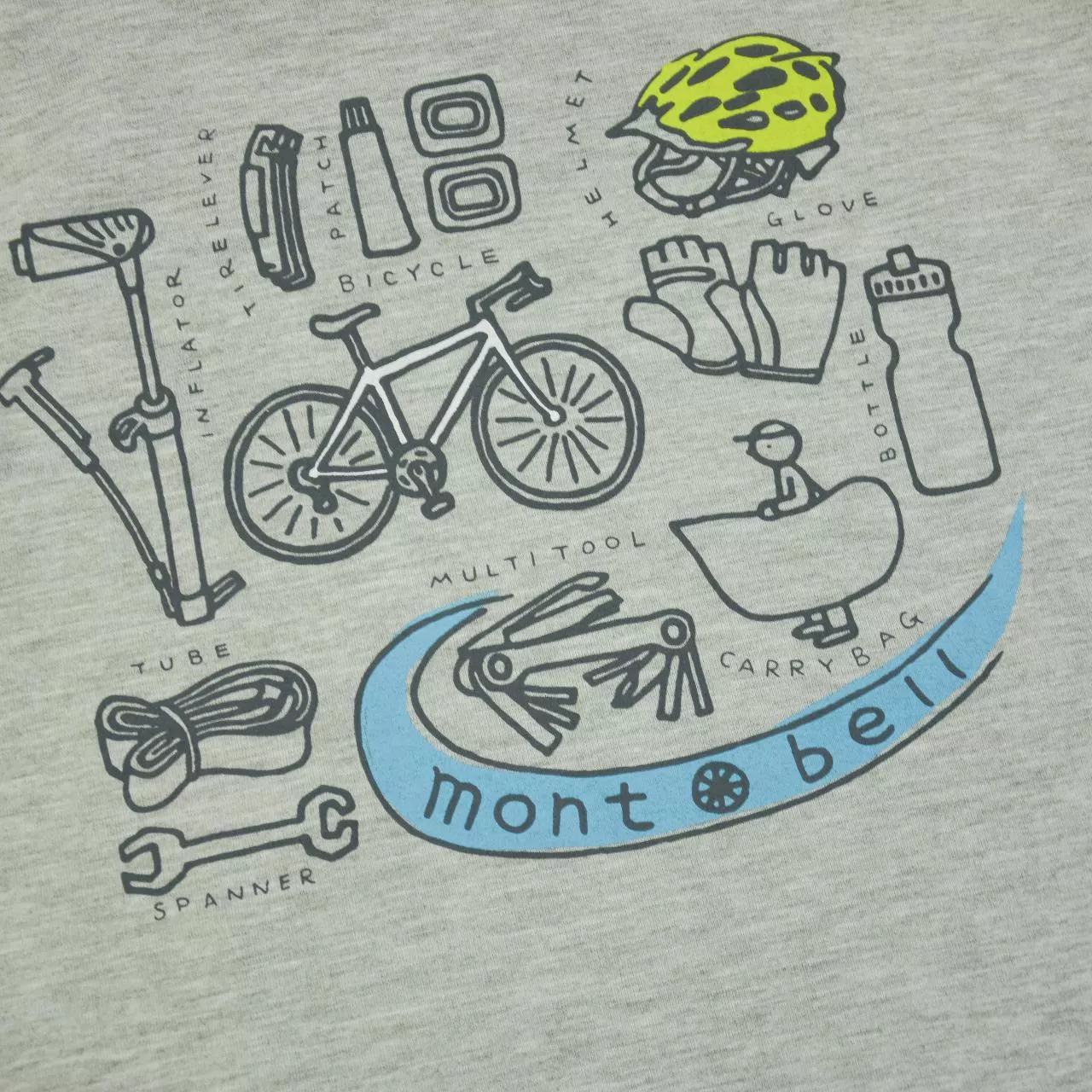 Montbell Bike T Shirt Size M