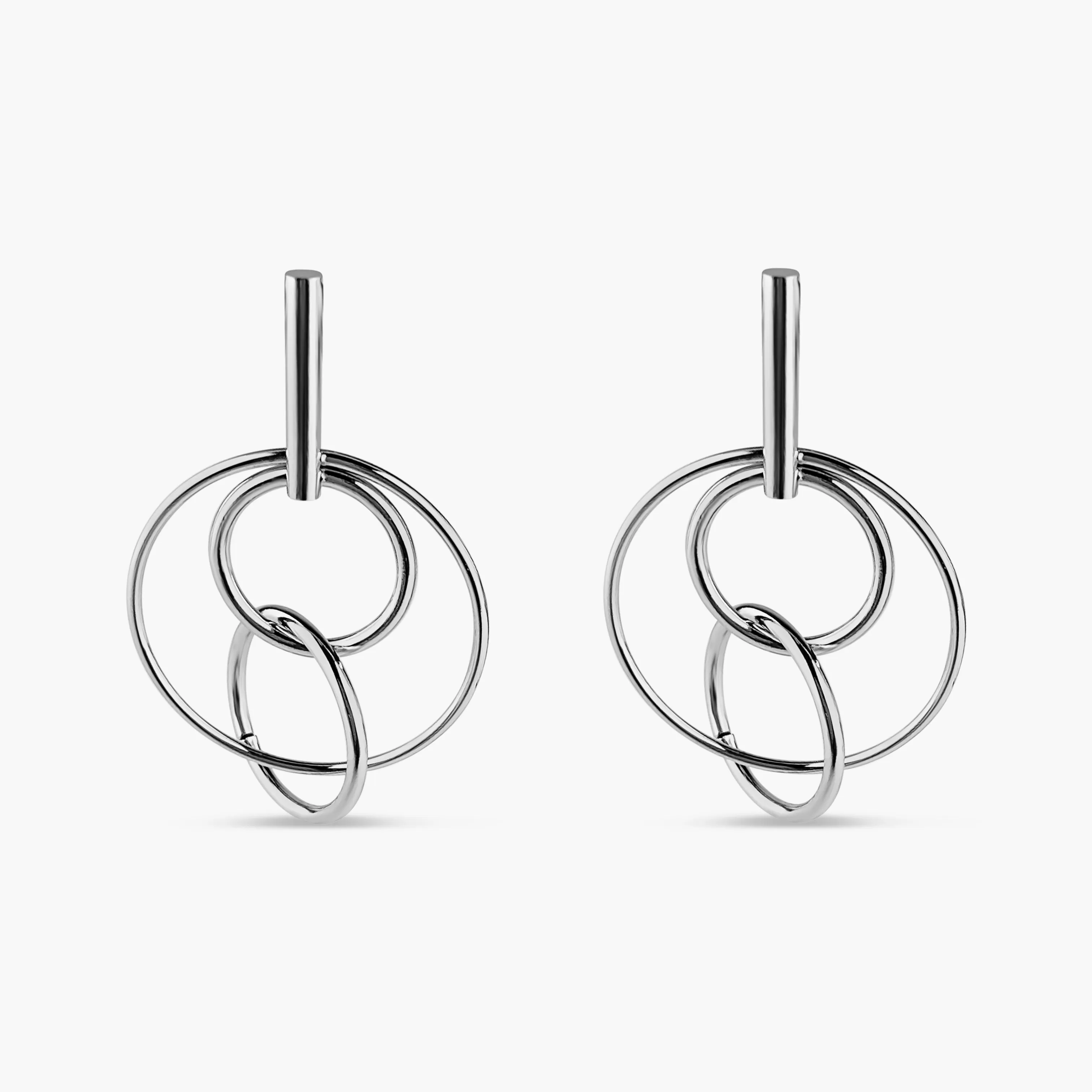 Multi Circle Hoop Earrings