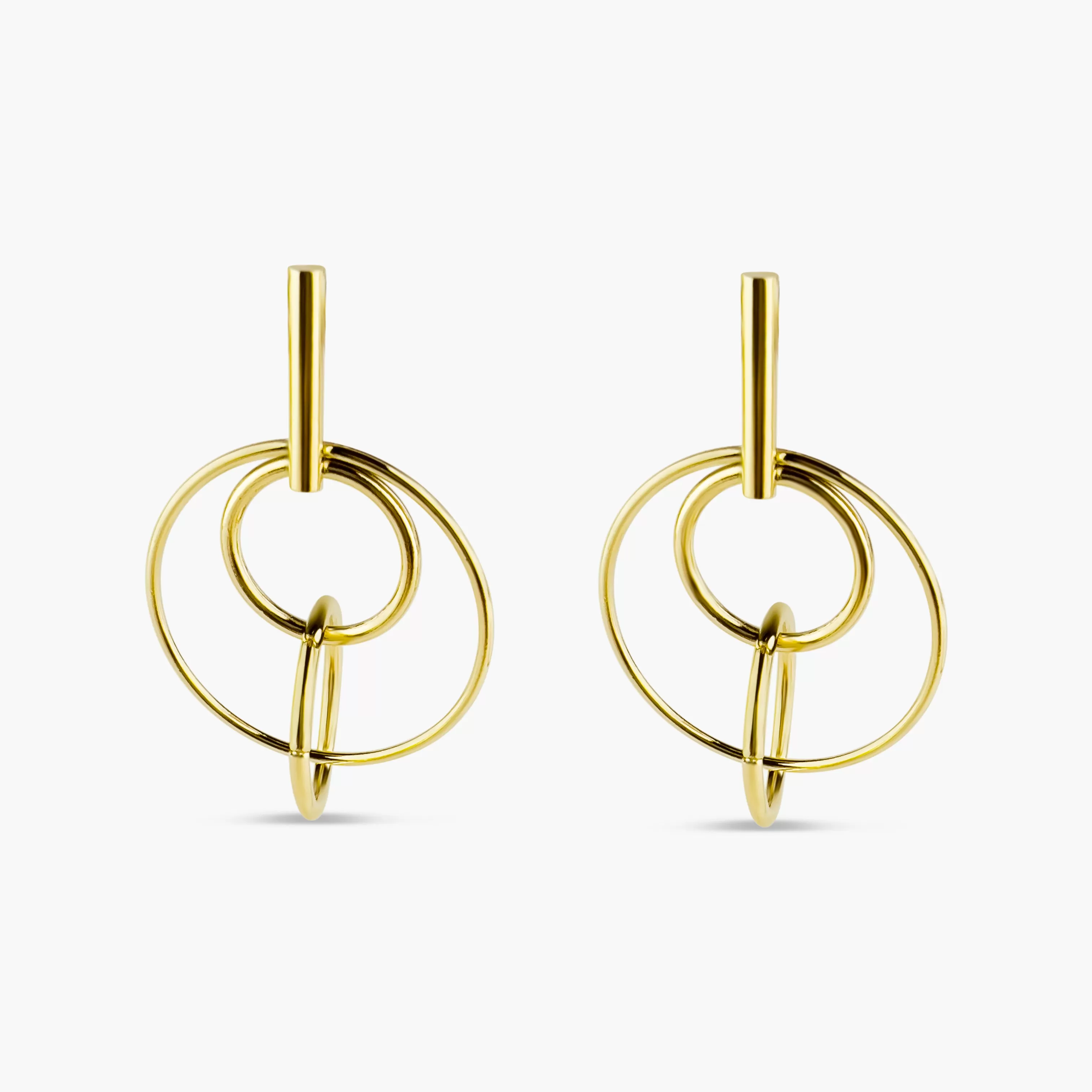 Multi Circle Hoop Earrings