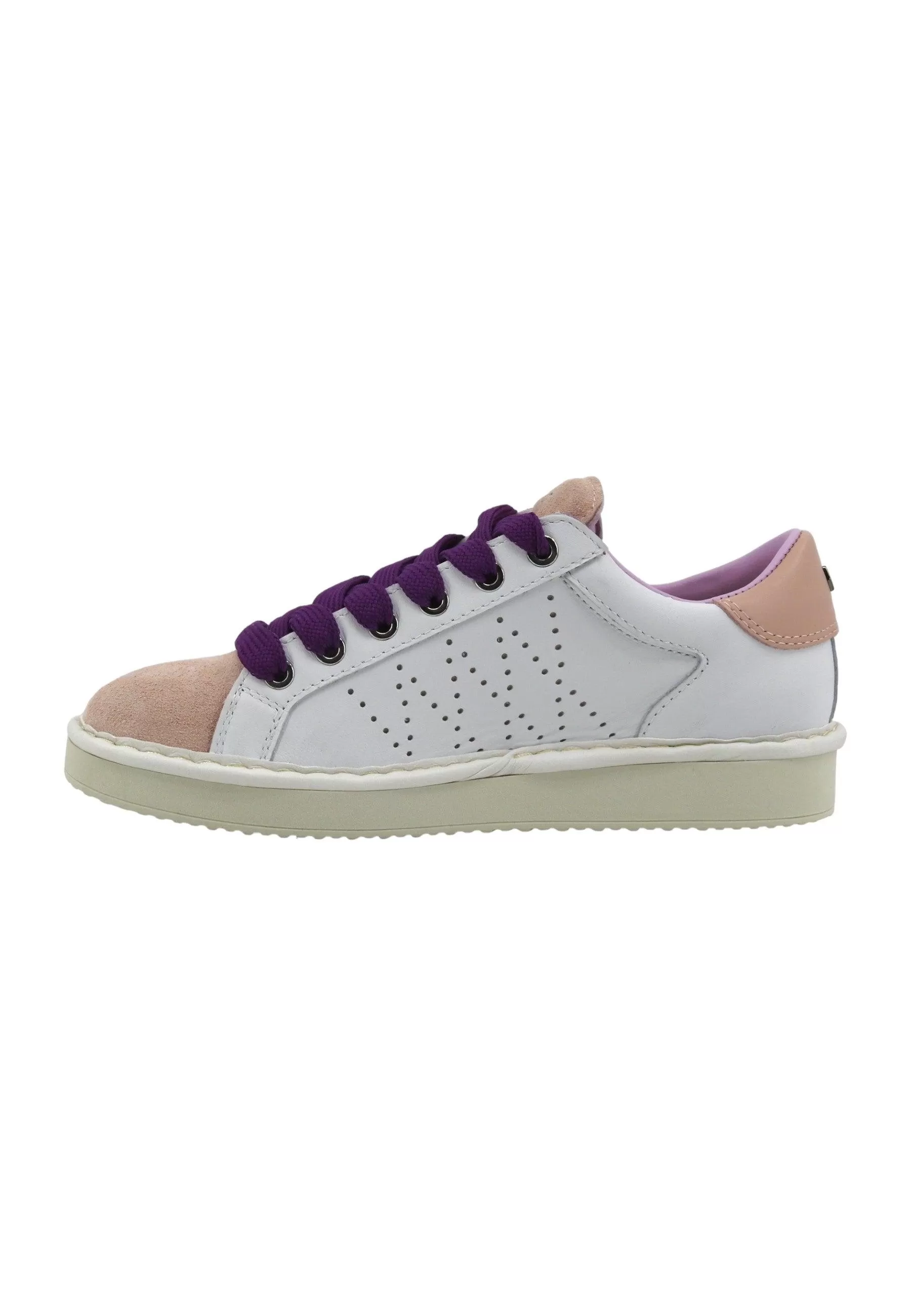 PANCHIC Sneaker Donna White Powder Pink Pansy P01W013-00873040