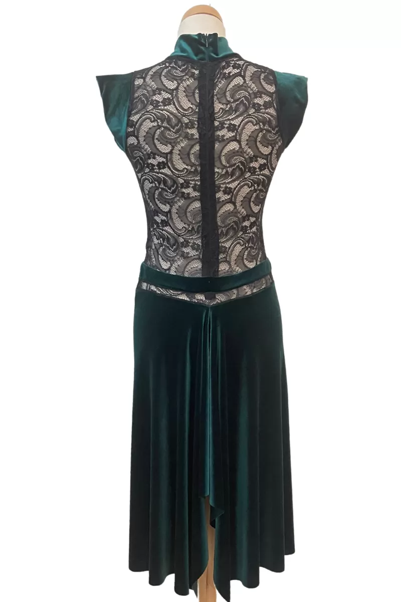 Petra Velvet And Lace Tango Dress