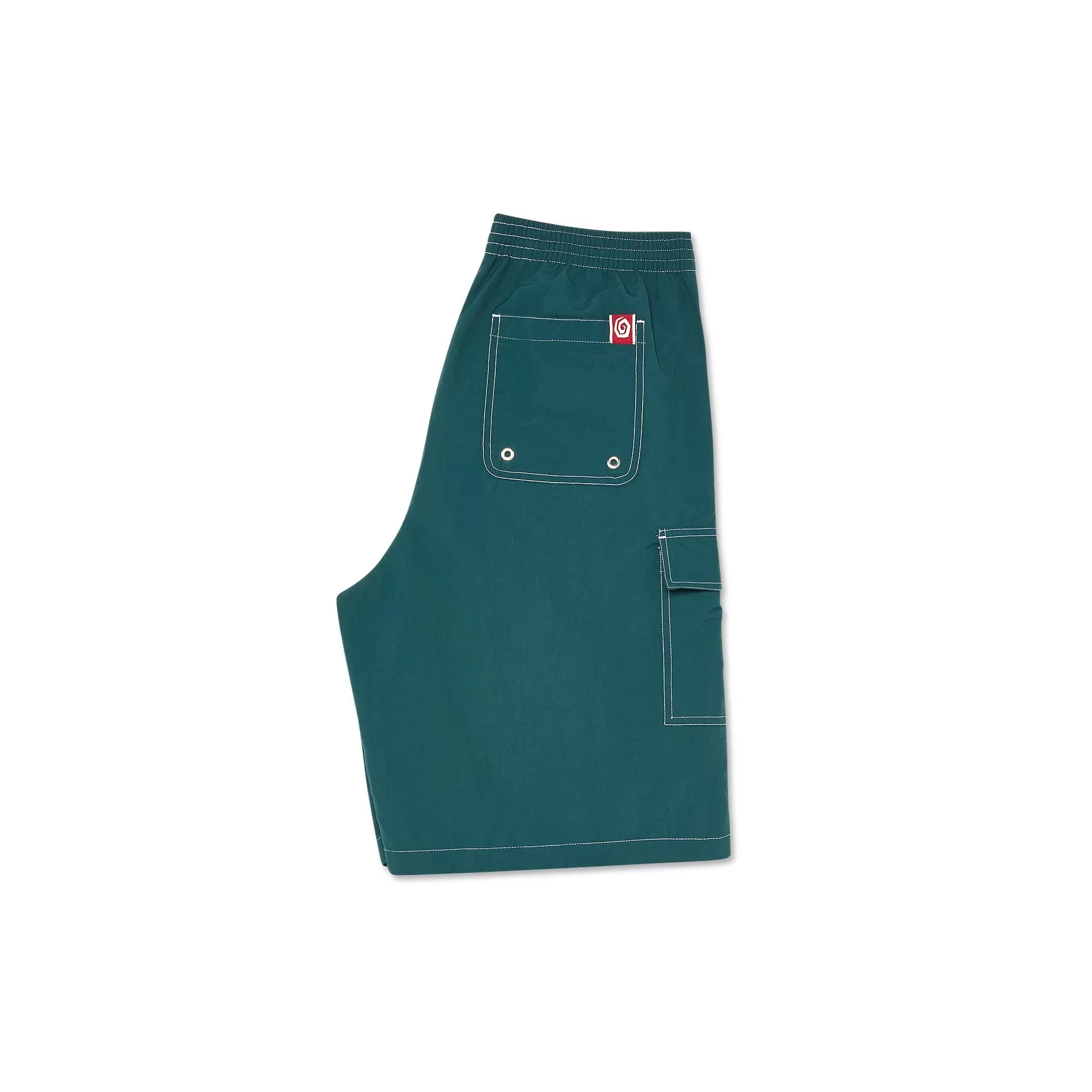 Polar Skate Co. Spiral Swim Shorts Dark Green