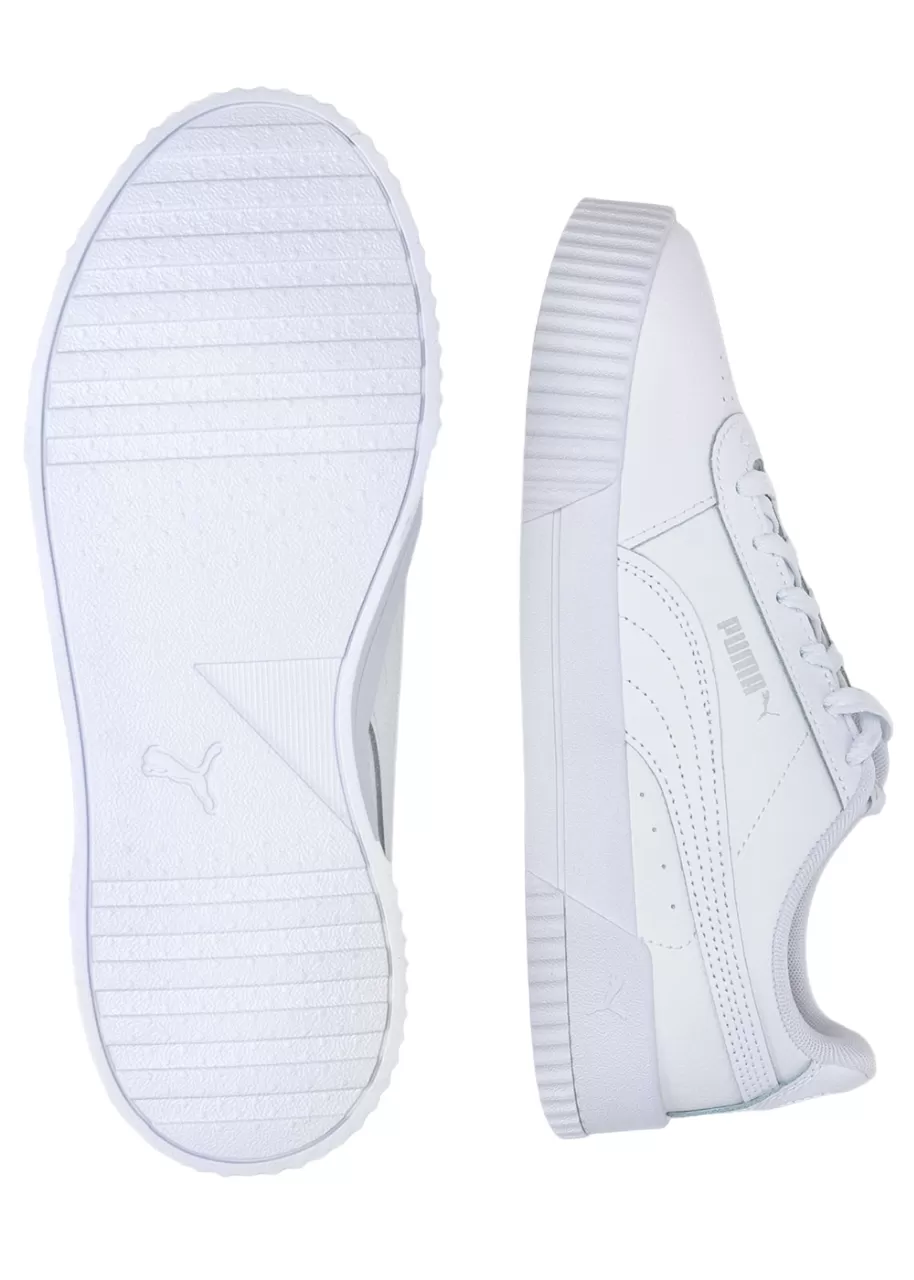 Puma women's sneakers shoe Carina L 370325 02 white-silver