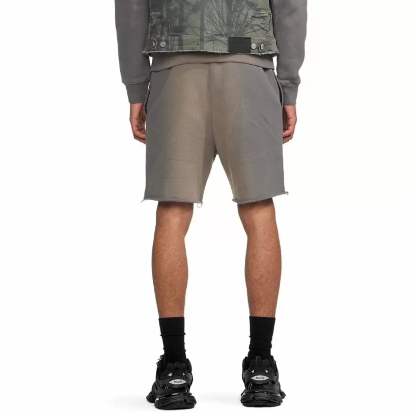 Purple Brand Jumbo Wordmark Heavyweight Fleece Short (Charcoal)