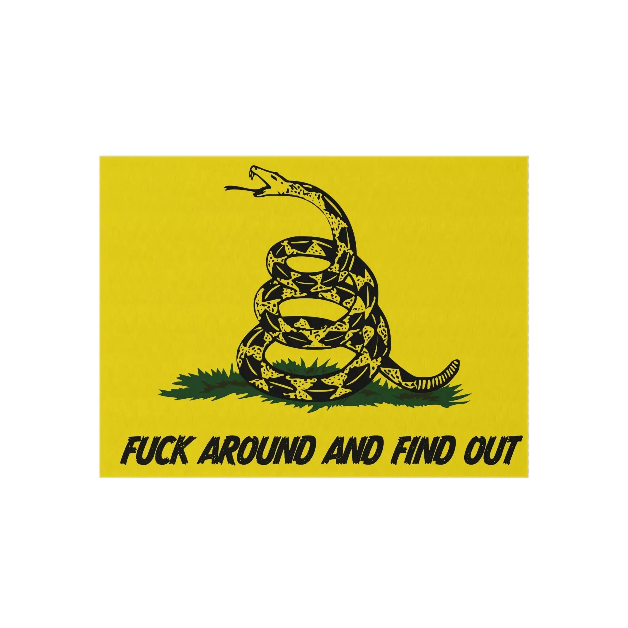 "Eff Around and Find Out" Outdoor Mat