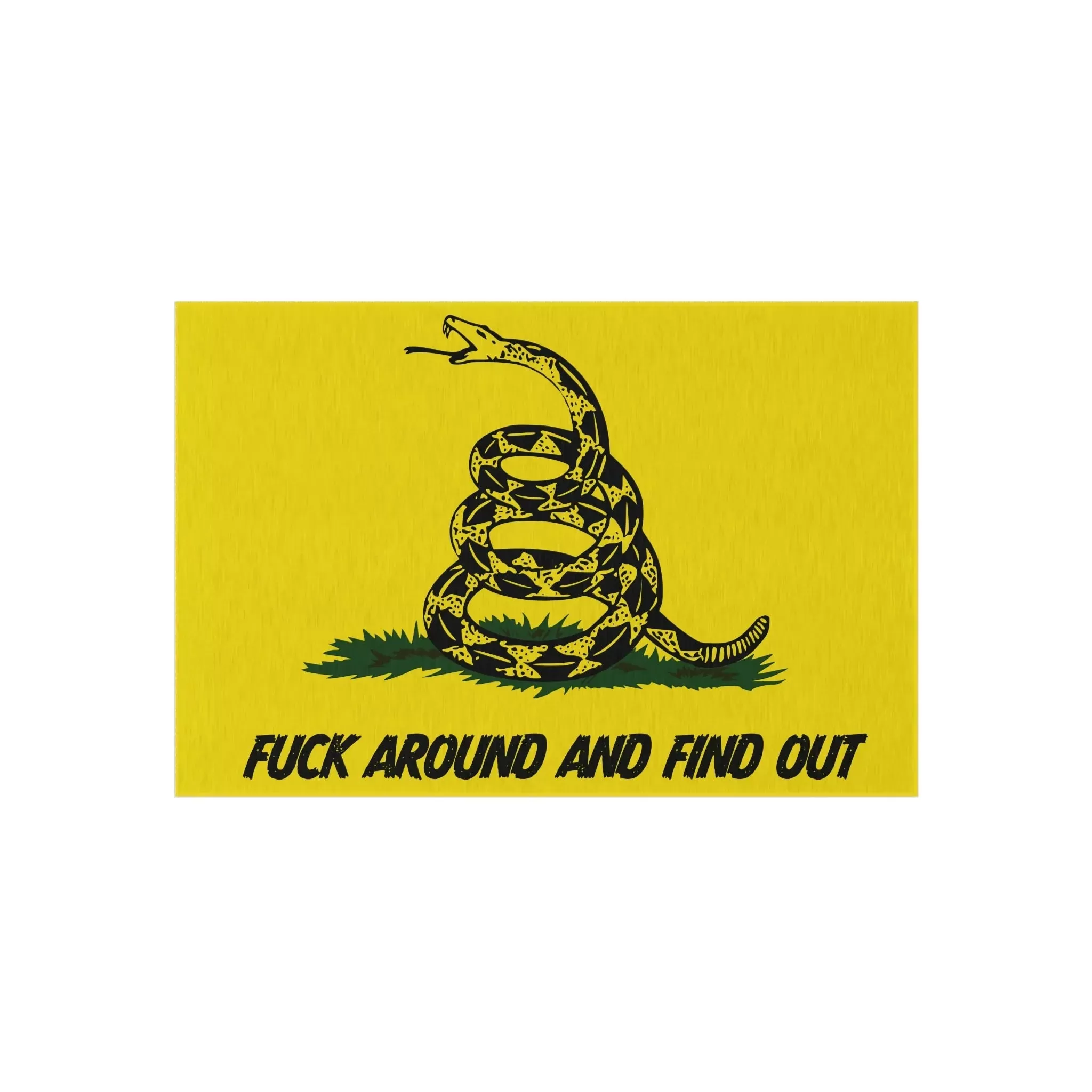 "Eff Around and Find Out" Outdoor Mat