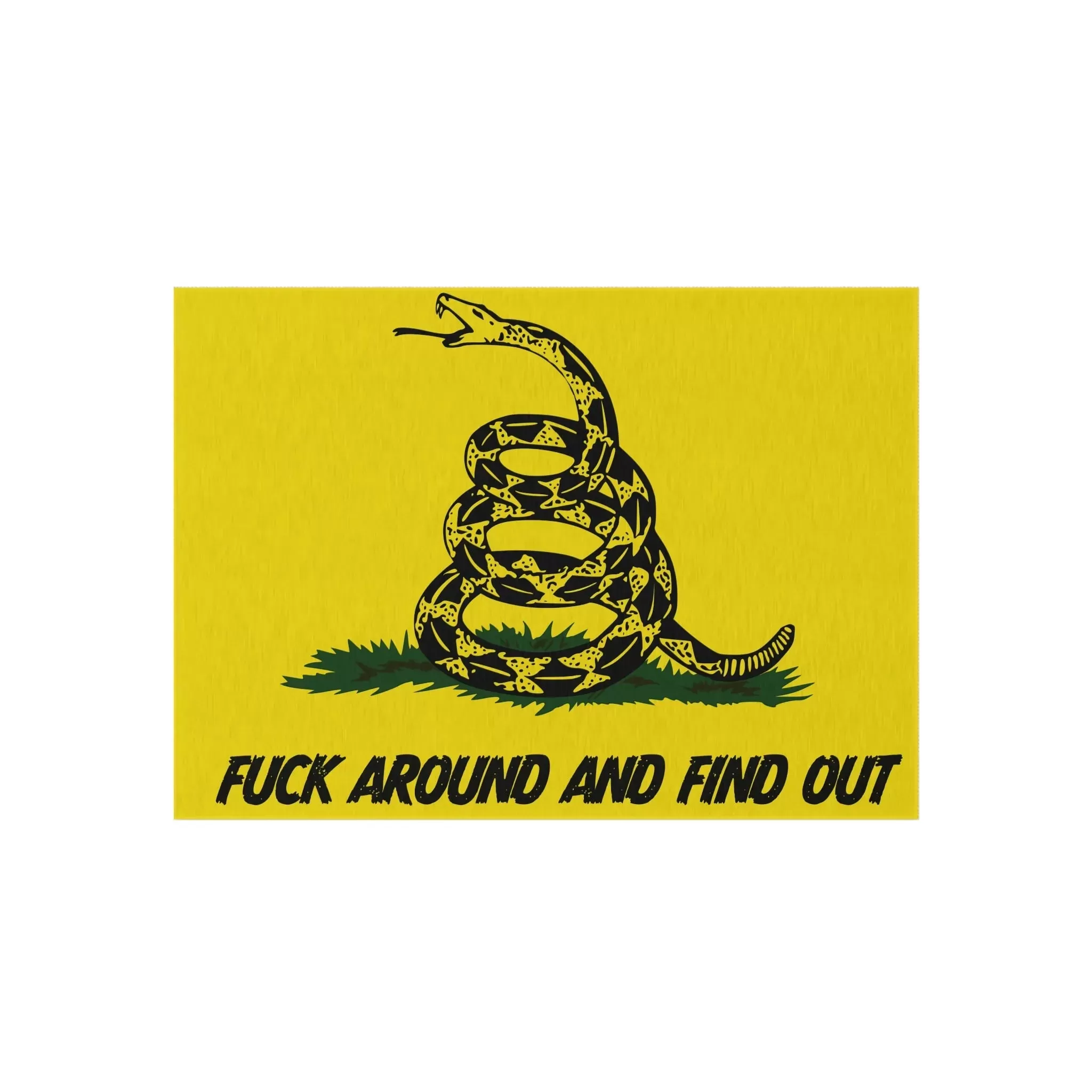 "Eff Around and Find Out" Outdoor Mat