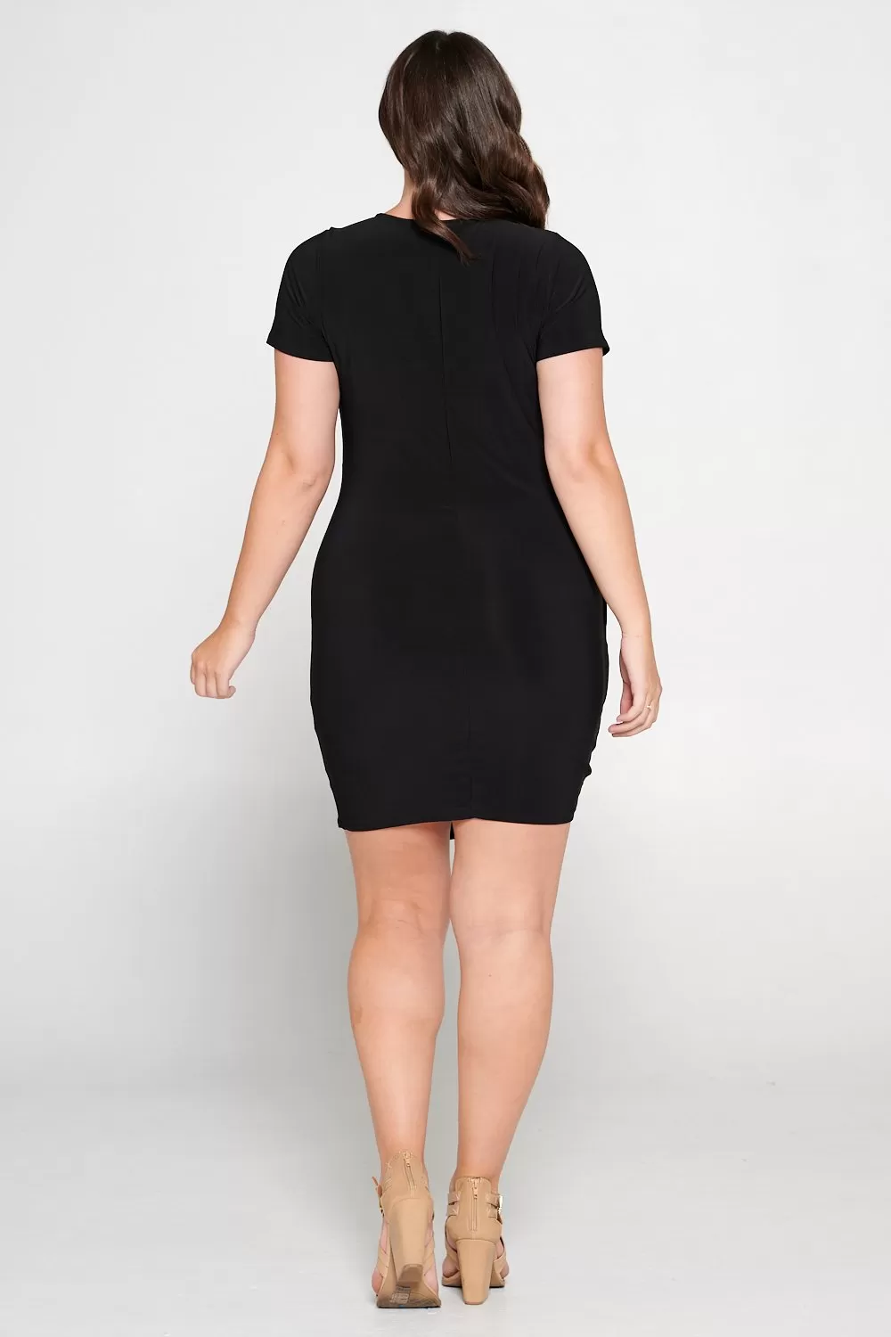 Ruched Party Mini Dress