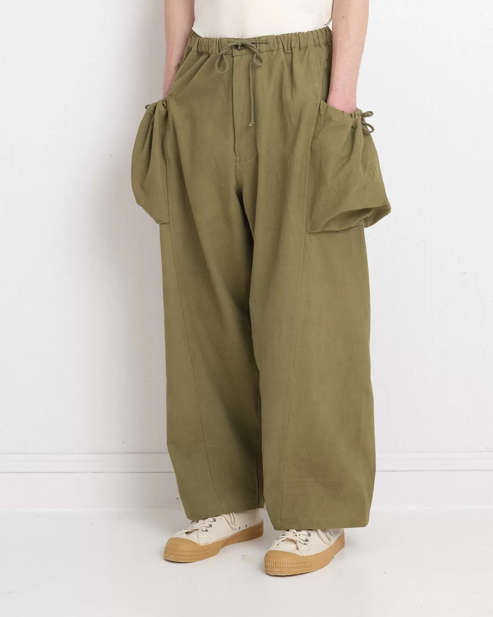 Salt Pants - Olive Slub