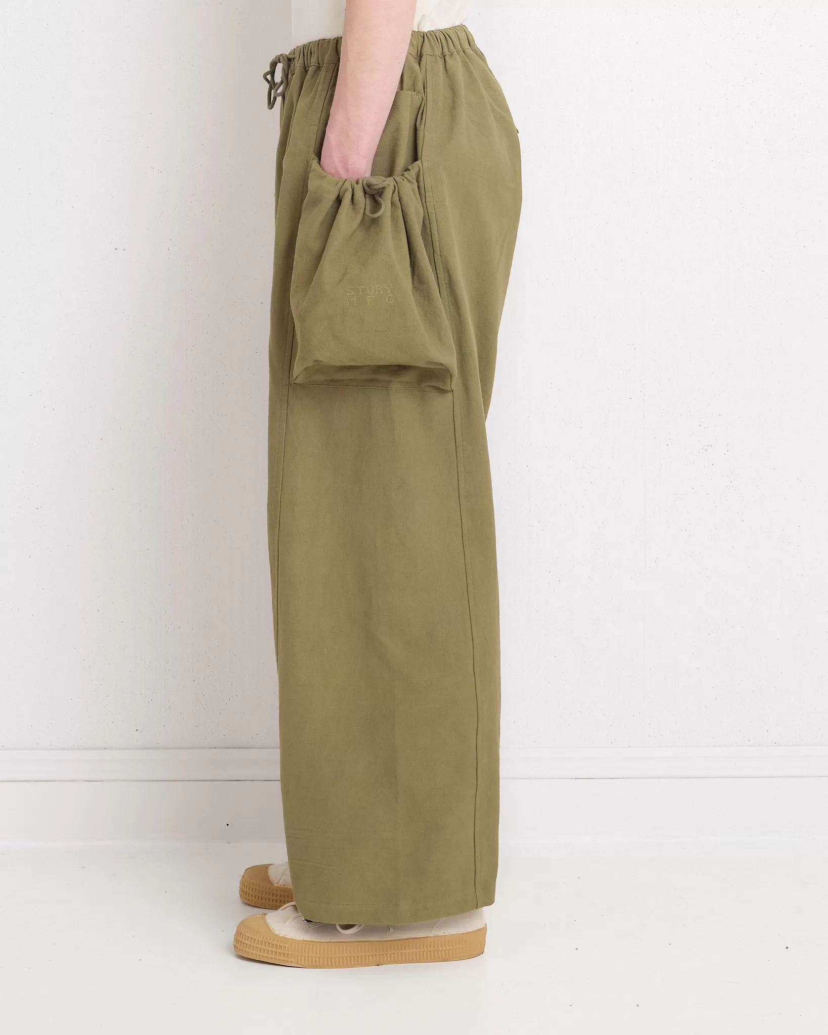 Salt Pants - Olive Slub