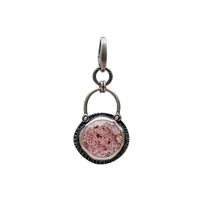 Strawberry Quartz Charm