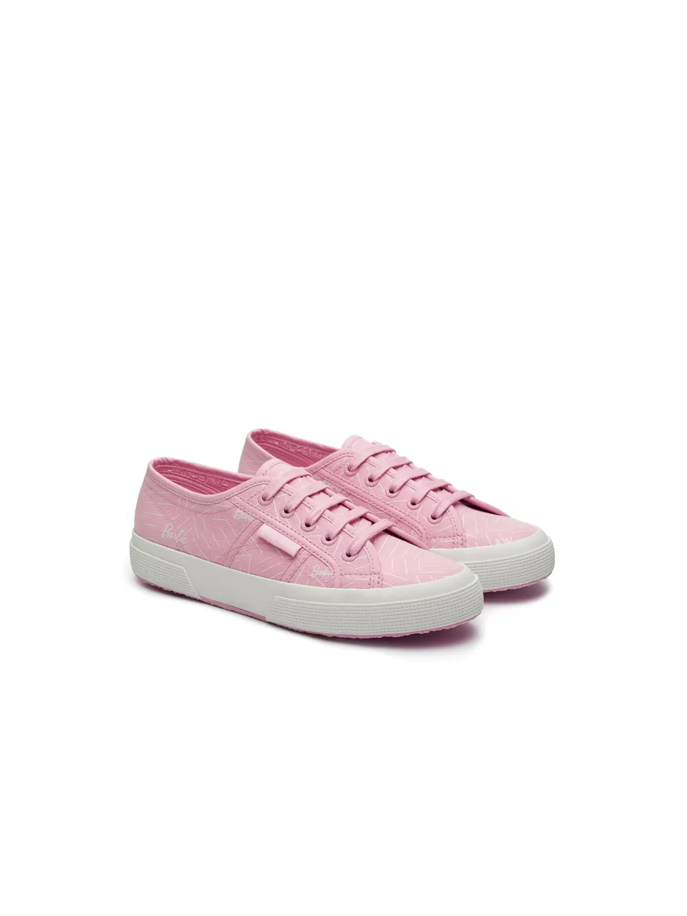 Superga x Barbie - Barbie Print - Light Pink/White