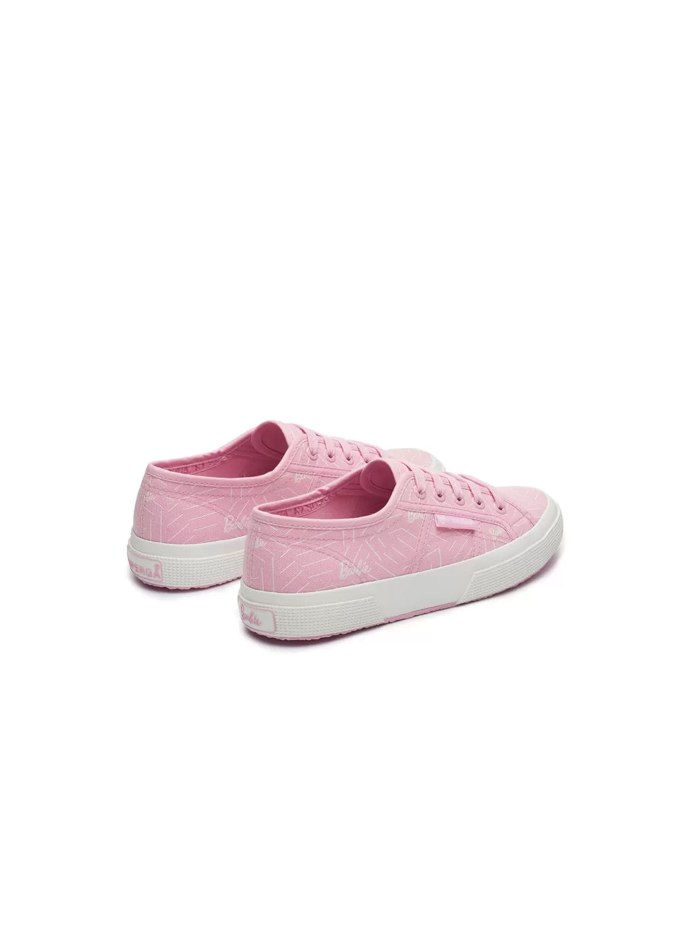 Superga x Barbie - Barbie Print - Light Pink/White