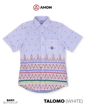 Talomo Baro button up shirt (white)