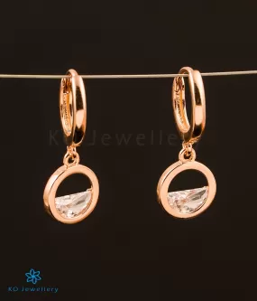 The Primrose Silver Rosegold Hoops