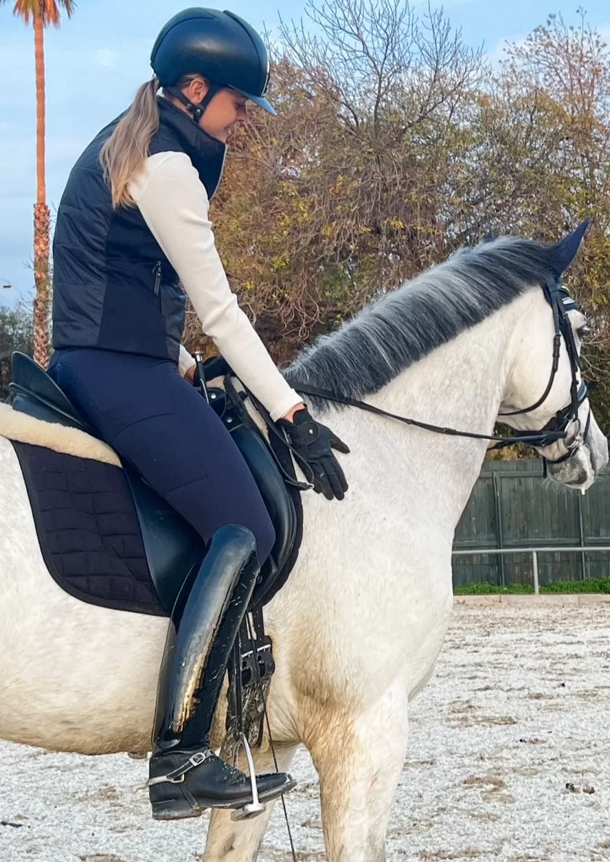 The Wren Breech Full Seat in Navy