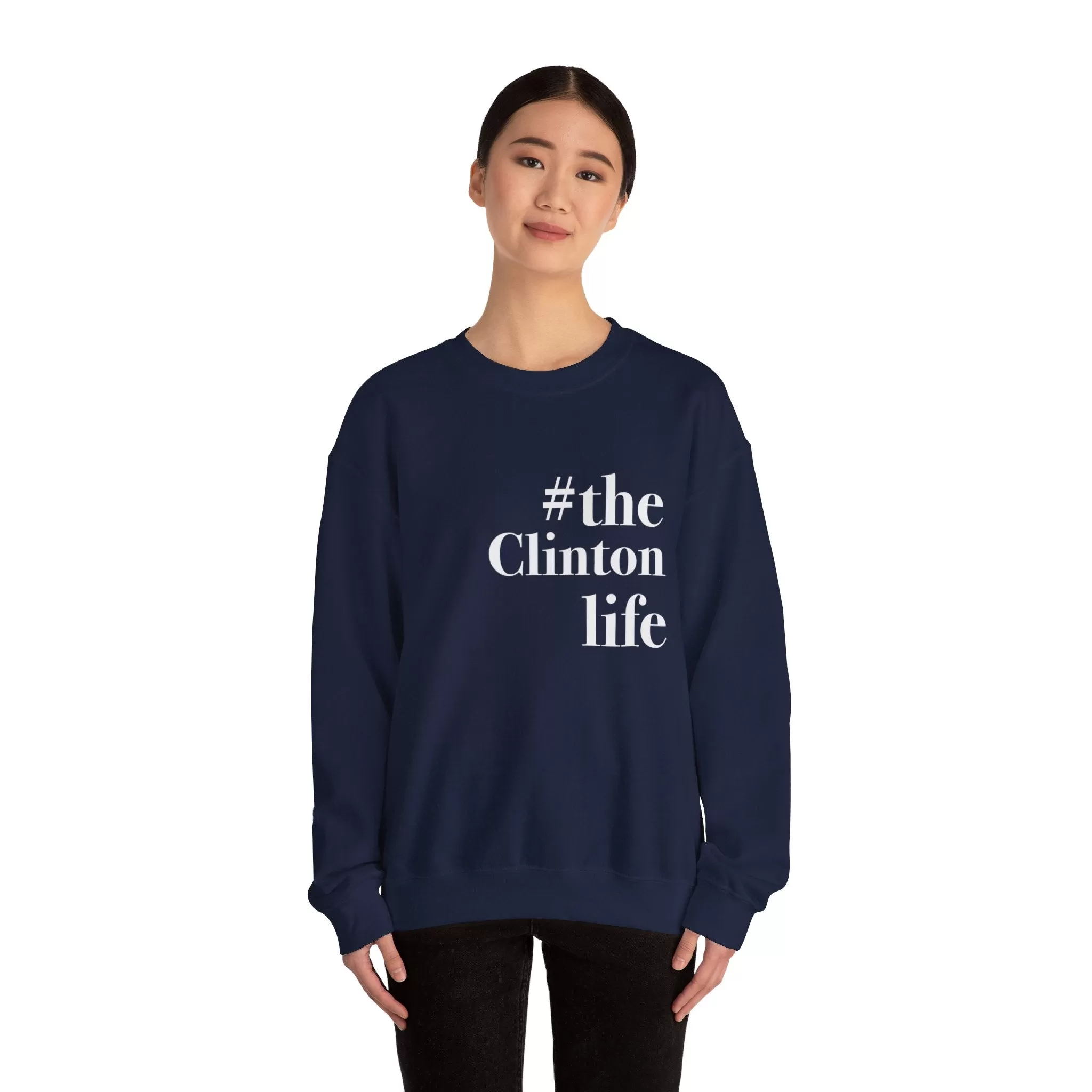 #theclintonlife Unisex Heavy Blend™ Crewneck Sweatshirt