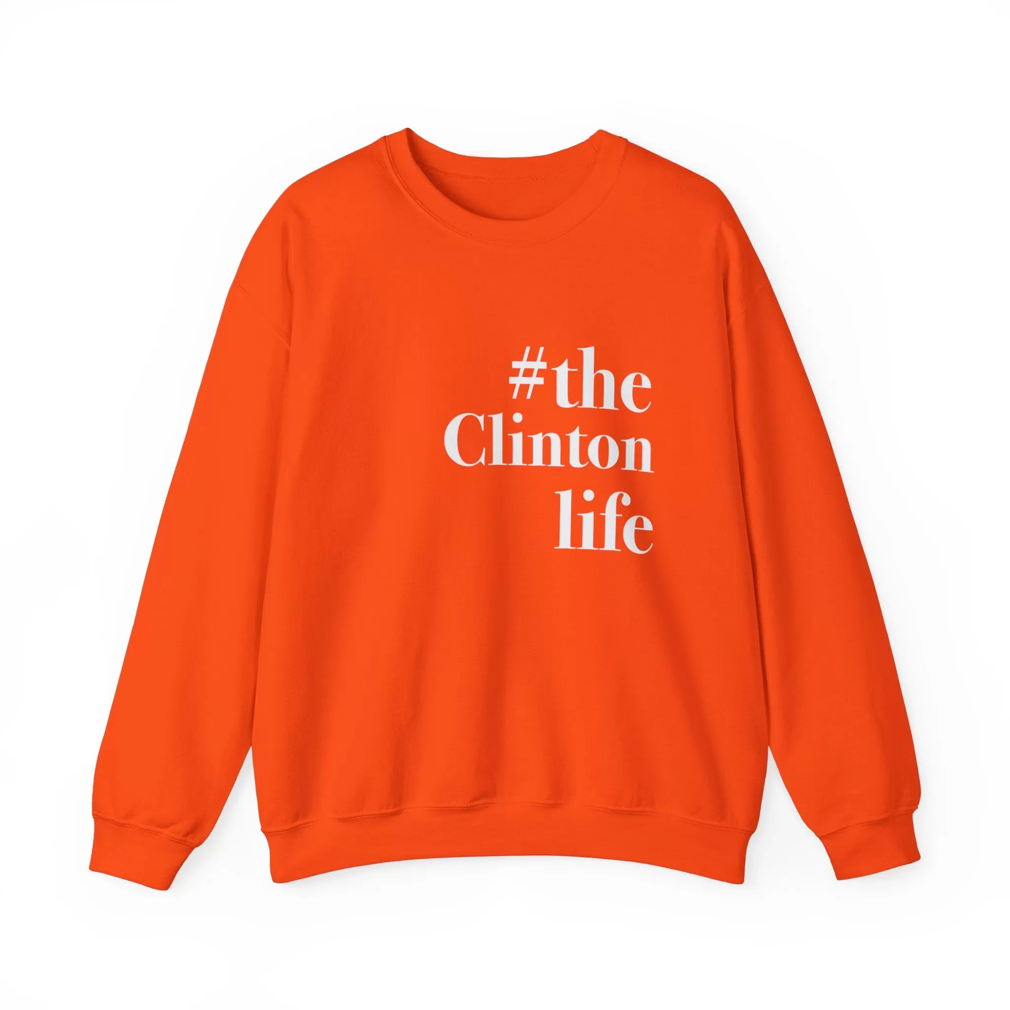 #theclintonlife Unisex Heavy Blend™ Crewneck Sweatshirt